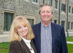 Maureen Sorbo Logan ’78 and Dr. Mark Logan. Link to their story