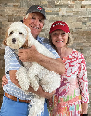 George and Carol Majestic with Piper Piper-lg.jpg