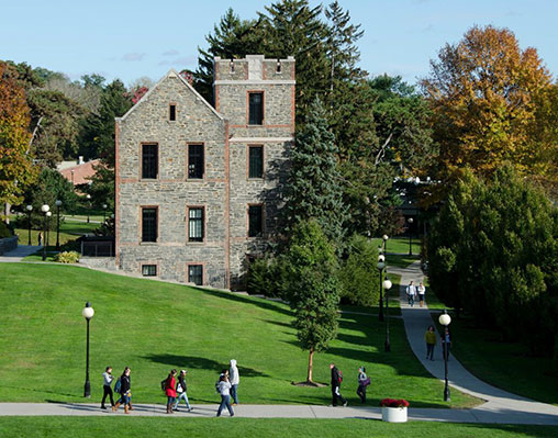 Photo of students in front of building on campus. Link to Tangible Personal Property property.jpg